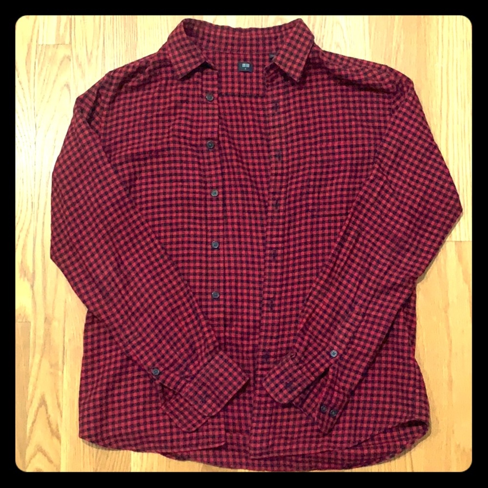 Red plaid flannel